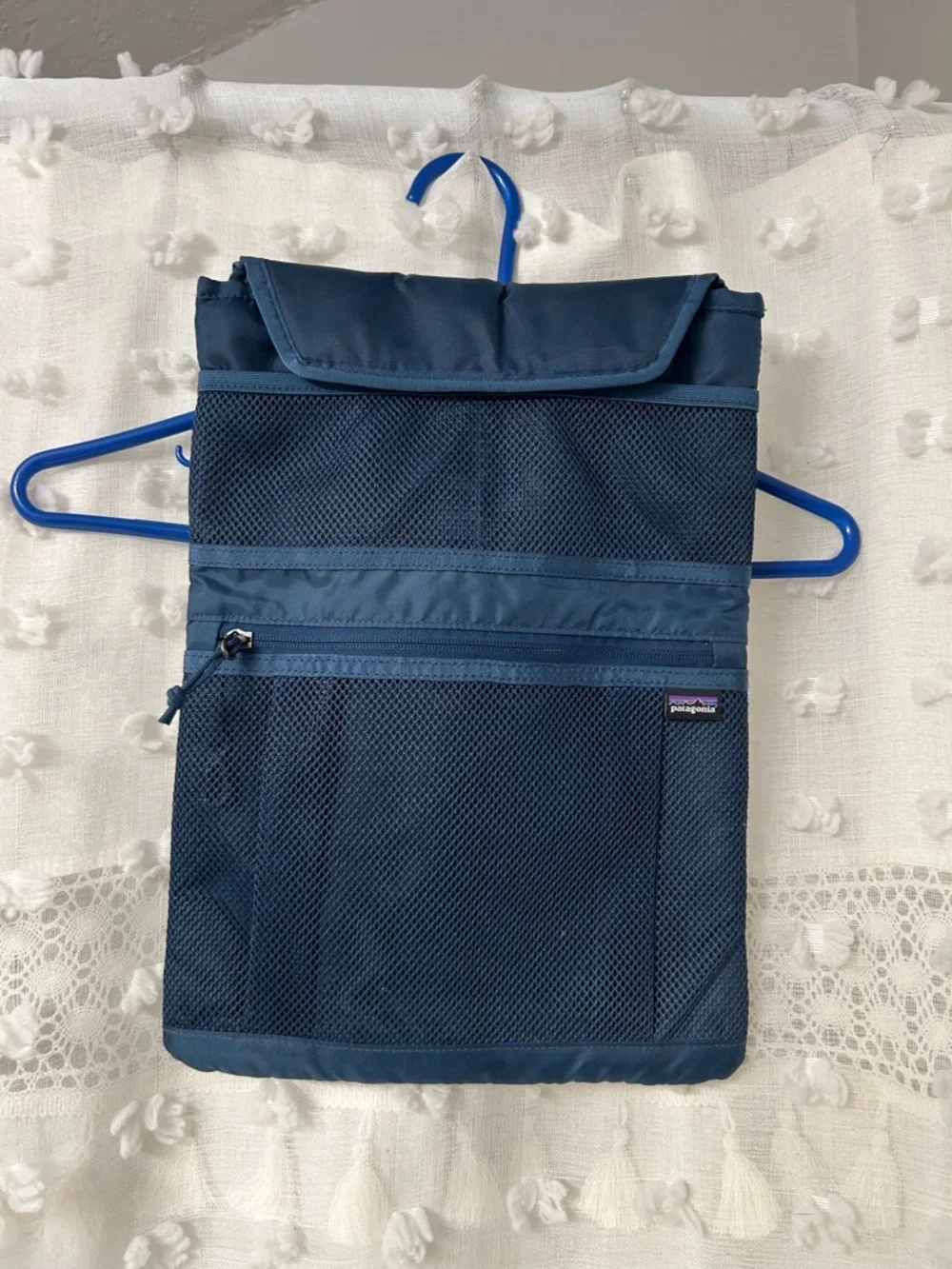 Patagonia Navy Travel Organizer with Mesh Pockets